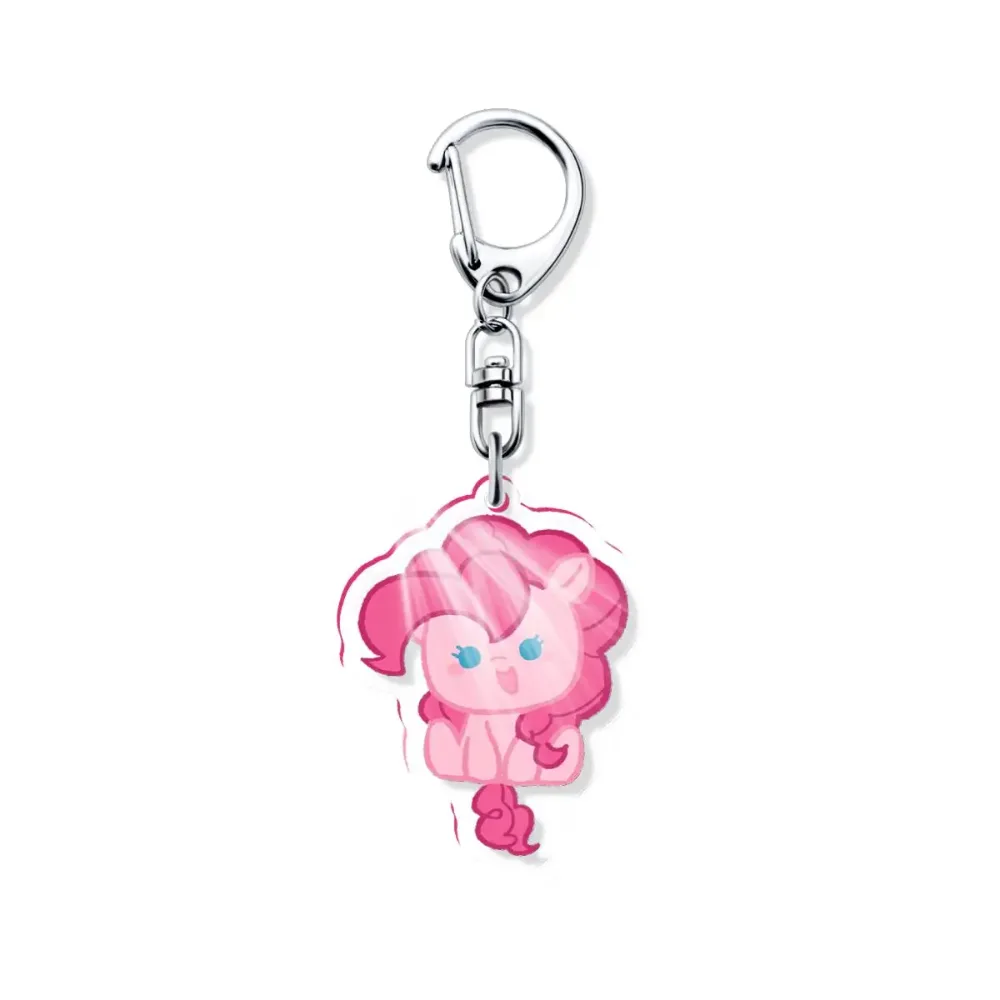 My Little Pony Twilight Sparkle Acrylic Fun Keychain Related Products Baby Gift Key Chain Móc Treo Đeo Thoại, Standee, Móc Khoá In Theo Yêu Cầu, Chất Liệu Mica Dày 4mm, Kích Thước 5.5 Cm, Có In Test Mẫu