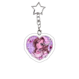 Nana Acrylic Keychain Machiko Kawaii Exquisite Student Keyring Bag Pendant Anime Cartoon Móc Treo Đeo Thoại, Standee, Móc Khoá In Theo Yêu Cầu, Chất Liệu Mica Dày 4mm, Kích Thước 5.5 Cm, Có In Test Mẫu