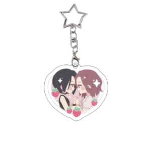 Nana Acrylic Keychain Machiko Kawaii Exquisite Student Keyring Bag Pendant Anime Cartoon Móc Treo Đeo Thoại, Standee, Móc Khoá In Theo Yêu Cầu, Chất Liệu Mica Dày 4mm, Kích Thước 5.5 Cm, Có In Test Mẫu