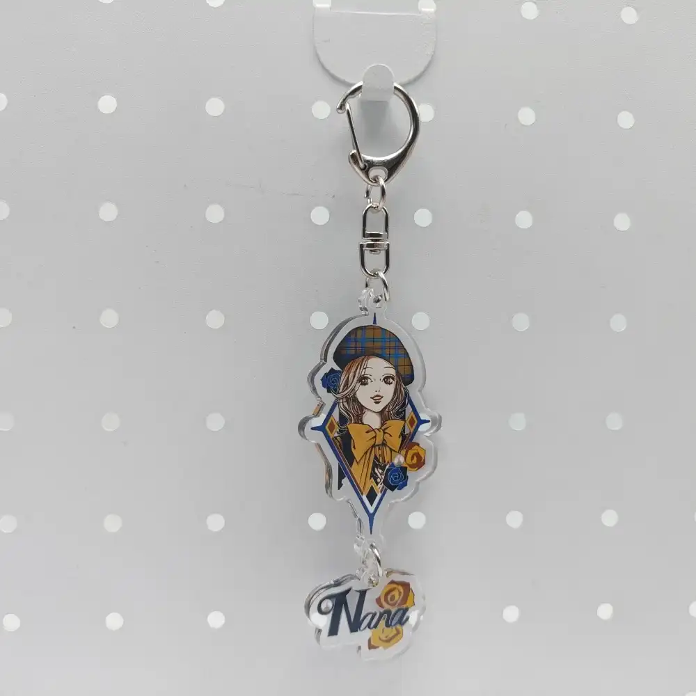 Nana Anime Character Keychain Oosaki Nana Double-sided Acrylic Key Tag Fan Collectible Móc Treo Đeo Thoại, Standee, Móc Khoá In Theo Yêu Cầu, Chất Liệu Mica Dày 4mm, Kích Thước 5.5 Cm, Có In Test Mẫu