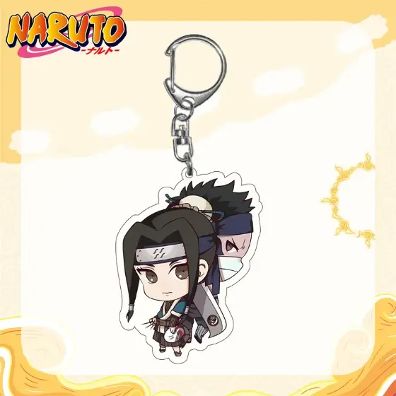 Naruto Anime Akatsuki Uchiha Itachi Acrylic Keychain Fashion Key Ring Bag Charms Girl Pendant Móc Treo Đeo Thoại, Standee, Móc Khoá In Theo Yêu Cầu, Chất Liệu Mica Dày 4mm, Kích Thước 5.5 Cm, Có In Test Mẫu