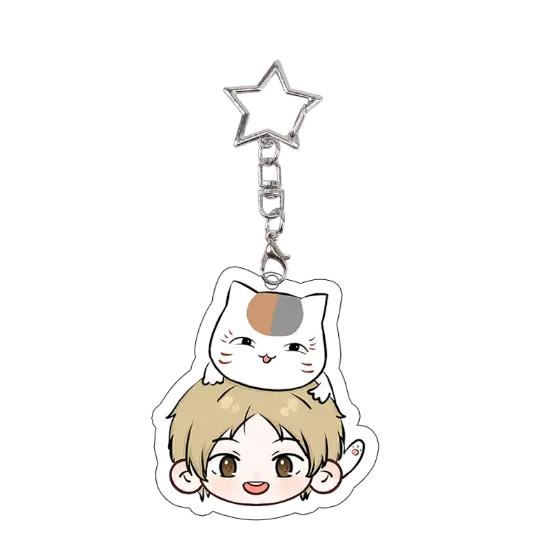 natsumes-book-of-friends-acrylic-keychai-var8-1789624698256-190 Natsume's Book Of Friends Acrylic Keychain Nyanko Takashi Kaname Bag Decor Student Cartoon Móc Treo Đeo Thoại, Standee, Móc Khoá In Theo Yêu Cầu, Chất Liệu Mica Dày 4mm, Kích Thước 5.5 Cm, Có In Test Mẫu