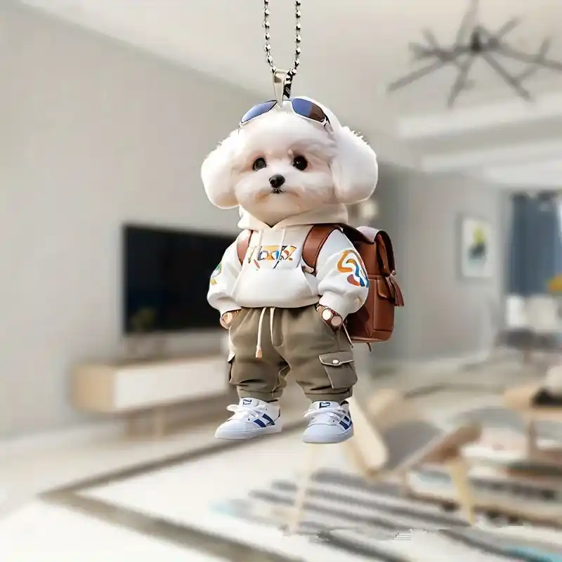 new-2d-acrylic-dog-keychain-cute-and-coo-var2-1789463814114-995 New 2d Acrylic Dog Keychain, Cute And Cool Bag, Car Rearview Mirror Pendant, Pet Hospital, Móc Treo Đeo Thoại, Standee, Móc Khoá In Theo Yêu Cầu, Chất Liệu Mica Dày 4mm, Kích Thước 5.5 Cm, Có In Test Mẫu