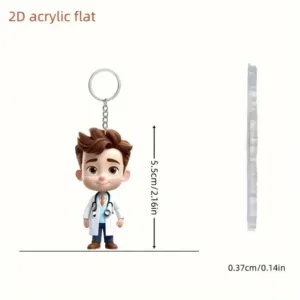 New 2d Flat Nurse Doctor Angel In White Acrylic Keychain Car Rearview Mirror Backpack Hanging Móc Treo Đeo Thoại, Standee, Móc Khoá In Theo Yêu Cầu, Chất Liệu Mica Dày 4mm, Kích Thước 5.5 Cm, Có In Test Mẫu New 2d Flat Nurse Doctor Angel In White Acrylic Keychain Car Rearview Mirror Backpack Hanging Móc Treo Đeo Thoại, Standee, Móc Khoá In Theo Yêu Cầu, Chất Liệu Mica Dày 4mm, Kích Thước 5.5 Cm, Có In Test Mẫu