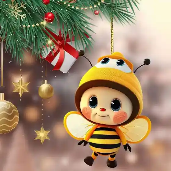 new-animal-keychain-cute-cute-bee-dog-pi-var6-1789446888947-471 New Animal Keychain Cute Cute Bee Dog Pig Acrylic Pendant Car Rearview Mirror Pendant Gift Móc Treo Đeo Thoại, Standee, Móc Khoá In Theo Yêu Cầu, Chất Liệu Mica Dày 4mm, Kích Thước 5.5 Cm, Có In Test Mẫu