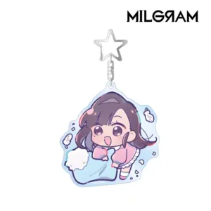 New Anime Milgram Newly Illustrated Haruka Minigram Kindergarten Ver. Big Acrylic Keychain Móc Treo Đeo Thoại, Standee, Móc Khoá In Theo Yêu Cầu, Chất Liệu Mica Dày 4mm, Kích Thước 5.5 Cm, Có In Test Mẫu