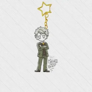 New Anime Moriarty The Patriot Acrylic Keychain Model Cosplay Characters Ornament Móc Treo Đeo Thoại, Standee, Móc Khoá In Theo Yêu Cầu, Chất Liệu Mica Dày 4mm, Kích Thước 5.5 Cm, Có In Test Mẫu