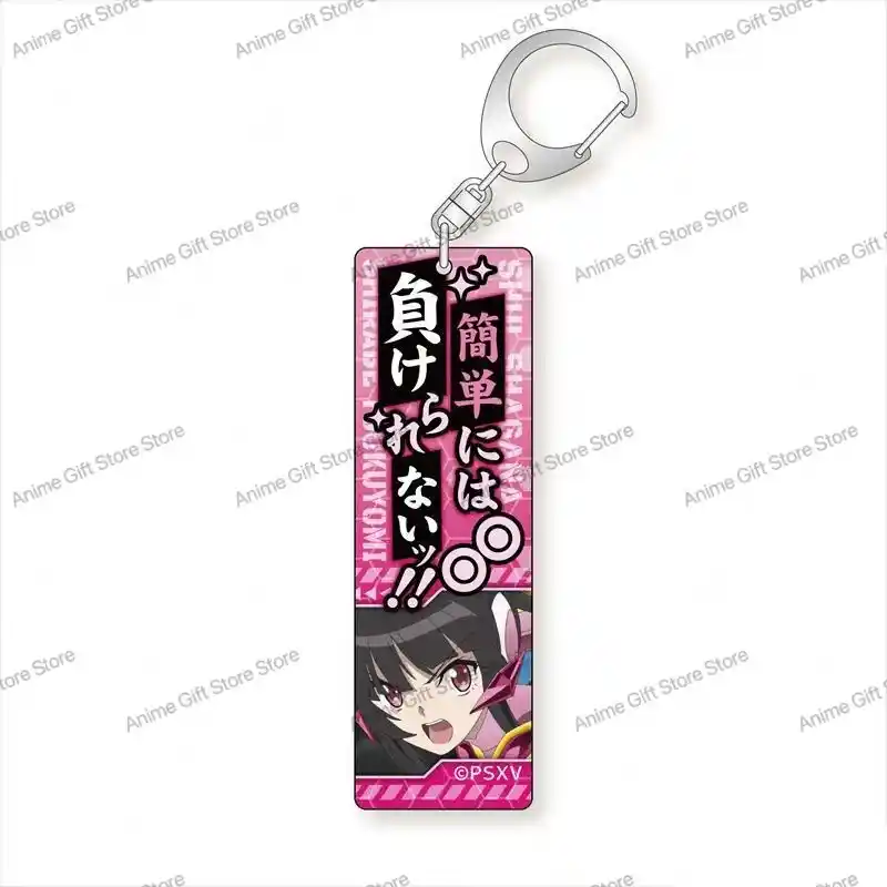new-anime-symphogear-acrylic-keychain-co-var5-1789516185354-699 New Anime Symphogear Acrylic Keychain Cosplay Prop Decor Cartoons Present Firend Festivals Móc Treo Đeo Thoại, Standee, Móc Khoá In Theo Yêu Cầu, Chất Liệu Mica Dày 4mm, Kích Thước 5.5 Cm, Có In Test Mẫu