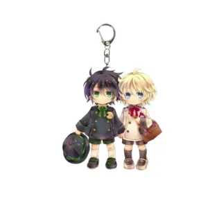 New Animeseraph Of The End Acrylic Keychain Model Cosplay Charm Characters Ornament Móc Treo Đeo Thoại, Standee, Móc Khoá In Theo Yêu Cầu, Chất Liệu Mica Dày 4mm, Kích Thước 5.5 Cm, Có In Test Mẫu