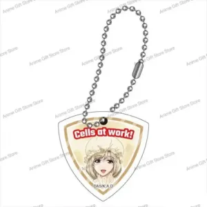 New Cells At Work! Acrylic Keychain Model Cosplay Characters Ornament Accessories Goods Móc Treo Đeo Thoại, Standee, Móc Khoá In Theo Yêu Cầu, Chất Liệu Mica Dày 4mm, Kích Thước 5.5 Cm, Có In Test Mẫu