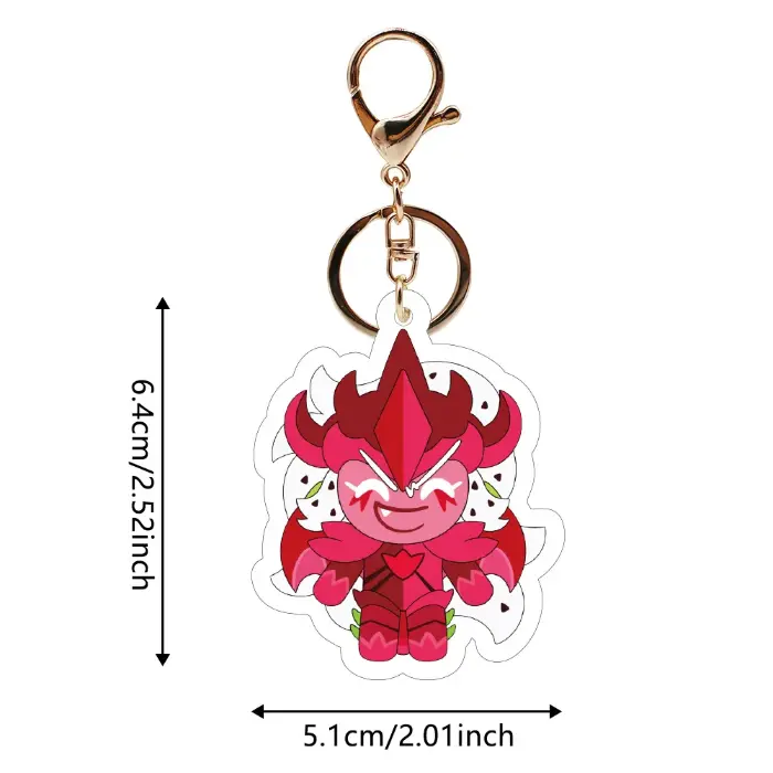 new-cookie-run-kingdom-acrylic-keychain-var5-1789455265464-147 New Cookie Run Kingdom Acrylic Keychain Cute Strawberry Cookies Pendant Biscuit Run Móc Treo Đeo Thoại, Standee, Móc Khoá In Theo Yêu Cầu, Chất Liệu Mica Dày 4mm, Kích Thước 5.5 Cm, Có In Test Mẫu
