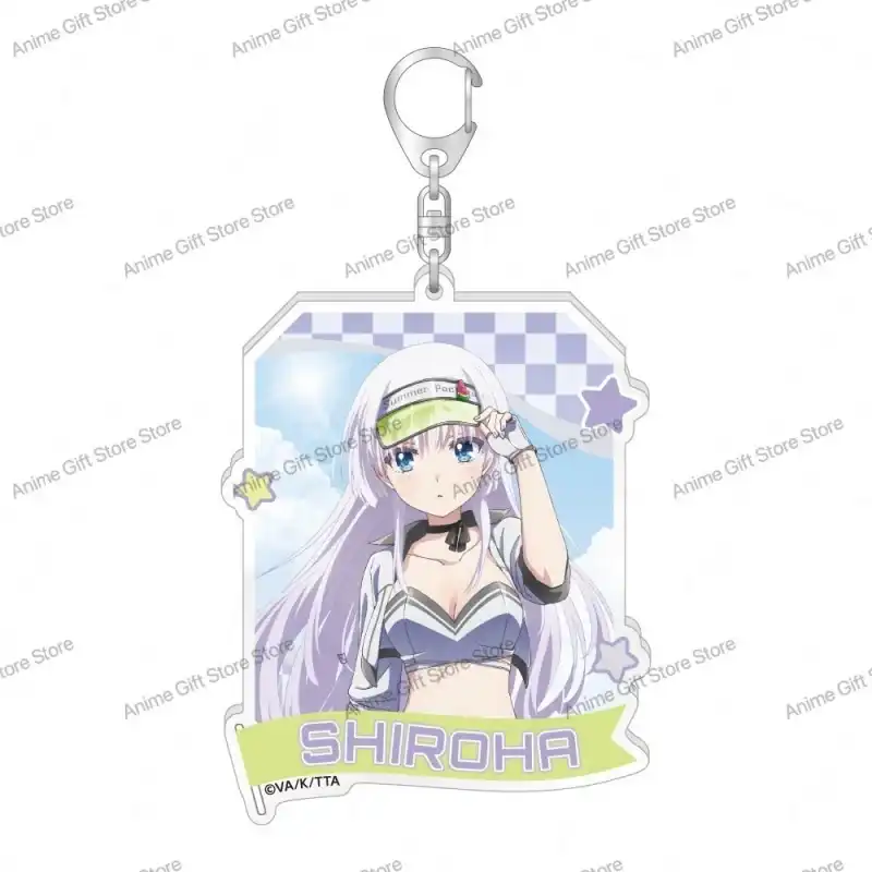 New Game Summer Pockets Acrylic Keychain Figure Hanging Accessories Keychain For Cosplayer Móc Treo Đeo Thoại, Standee, Móc Khoá In Theo Yêu Cầu, Chất Liệu Mica Dày 4mm, Kích Thước 5.5 Cm, Có In Test Mẫu