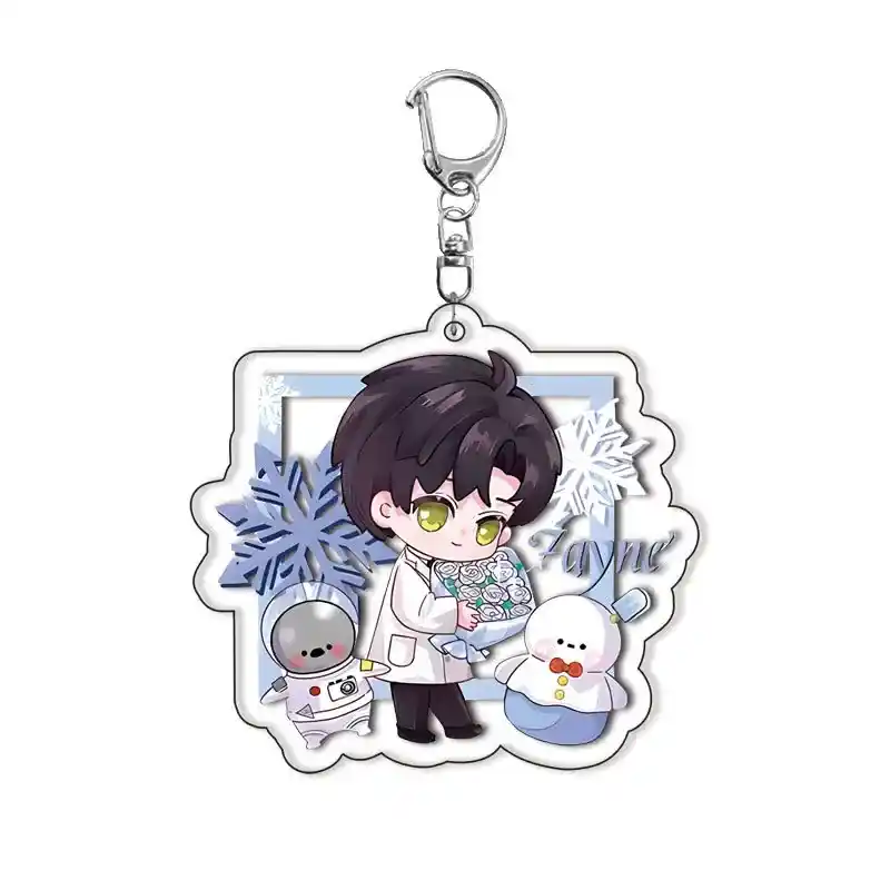 new-love-and-deepspace-acrylic-keychain-var6-1789547311775-270 New Love And Deepspace Acrylic Keychain Rafayel Sylus Zayne Xavier Caleb Cute Pendant Bag Móc Treo Đeo Thoại, Standee, Móc Khoá In Theo Yêu Cầu, Chất Liệu Mica Dày 4mm, Kích Thước 5.5 Cm, Có In Test Mẫu