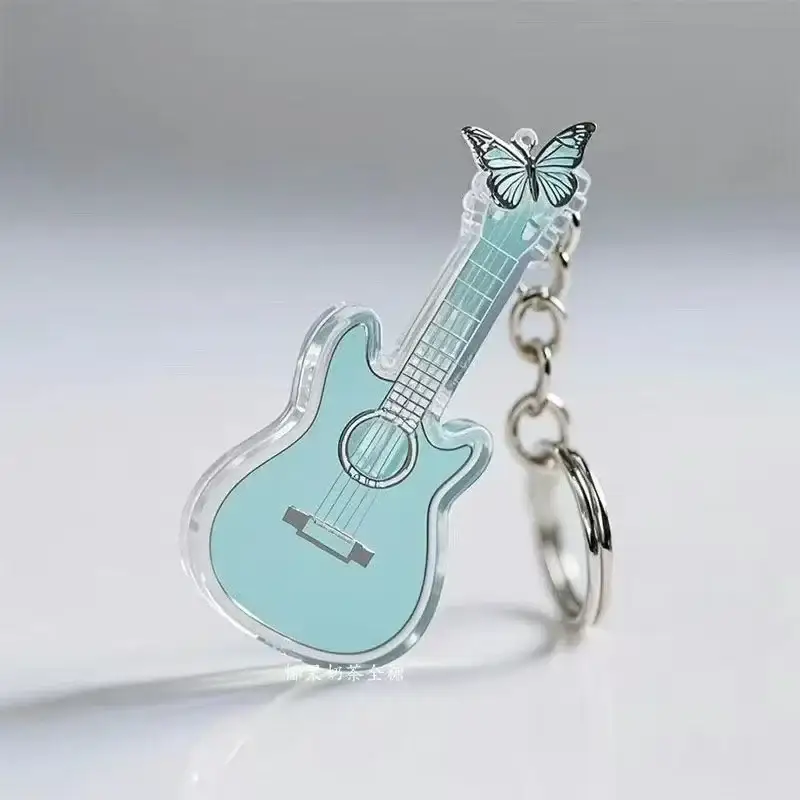 new-musical-instrument-guitar-pvc-acryli-var3-1789460556502-111 New Musical Instrument Guitar Pvc Acrylic Keychain Cartoon Small Gift Pendant Rose Móc Treo Đeo Thoại, Standee, Móc Khoá In Theo Yêu Cầu, Chất Liệu Mica Dày 4mm, Kích Thước 5.5 Cm, Có In Test Mẫu