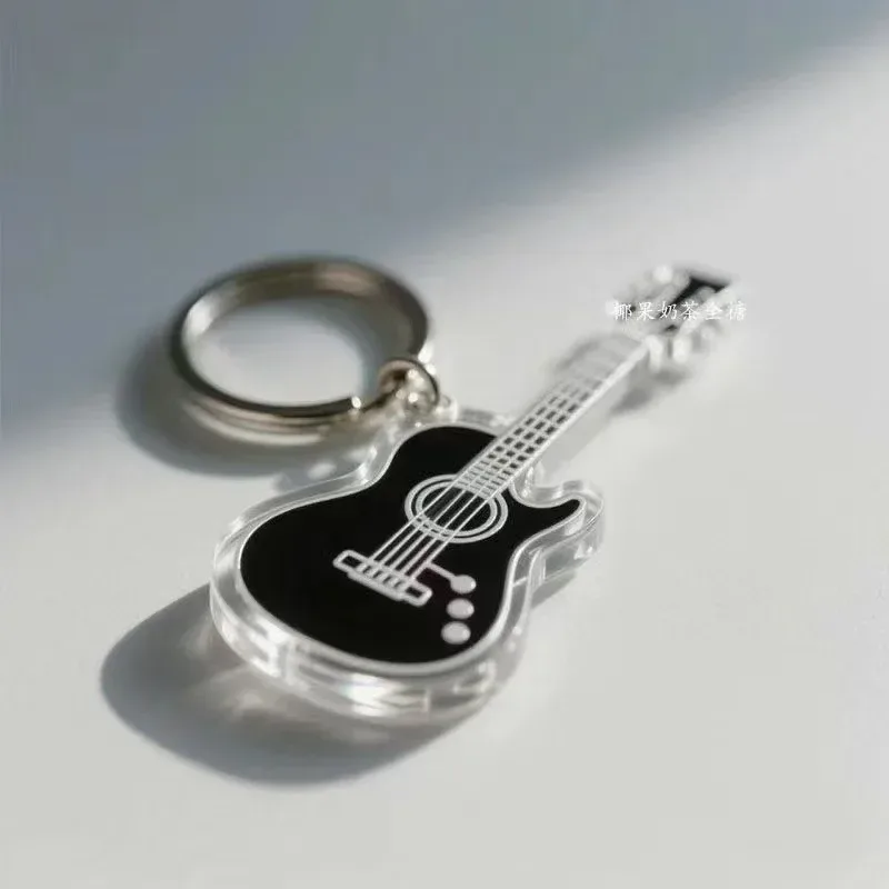 new-musical-instrument-guitar-pvc-acryli-var5-1789460575303-966 New Musical Instrument Guitar Pvc Acrylic Keychain Cartoon Small Gift Pendant Rose Móc Treo Đeo Thoại, Standee, Móc Khoá In Theo Yêu Cầu, Chất Liệu Mica Dày 4mm, Kích Thước 5.5 Cm, Có In Test Mẫu