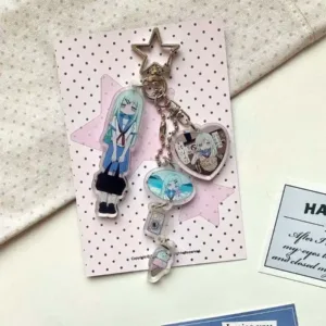New Y2k Cartoon Girl Acrylic Keychain Diy Aesthetic Keyring Kawaii Backpack Pendant Charm Móc Treo Đeo Thoại, Standee, Móc Khoá In Theo Yêu Cầu, Chất Liệu Mica Dày 4mm, Kích Thước 5.5 Cm, Có In Test Mẫu New Y2k Cartoon Girl Acrylic Keychain Diy Aesthetic Keyring Kawaii Backpack Pendant Charm Móc Treo Đeo Thoại, Standee, Móc Khoá In Theo Yêu Cầu, Chất Liệu Mica Dày 4mm, Kích Thước 5.5 Cm, Có In Test Mẫu