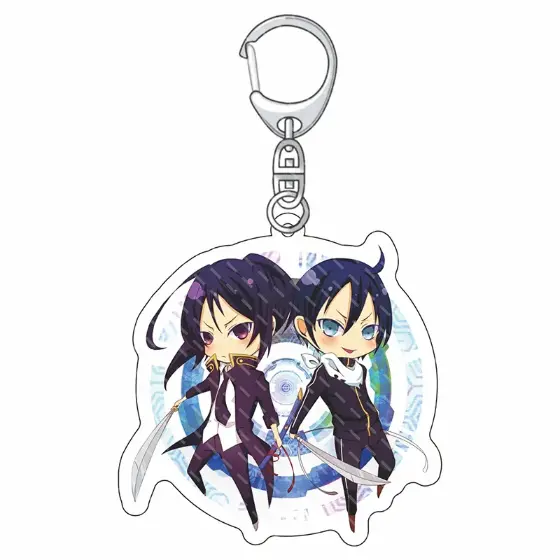 Noragami Yato Anime Acrylic Lovely Keychain Jewelry Friends Gift Bag Charms Keyring Souvenir Móc Treo Đeo Thoại, Standee, Móc Khoá In Theo Yêu Cầu, Chất Liệu Mica Dày 4mm, Kích Thước 5.5 Cm, Có In Test Mẫu