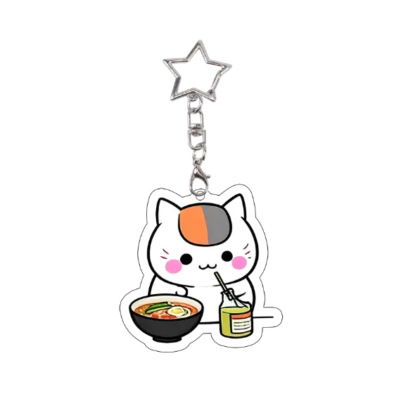 nyankosensei-acrylic-keychain-natsumes-b-var2-1789624396974-417 Nyanko-sensei Acrylic Keychain Natsume's Book Of Friends Student Anime Cartoon Pendant Chibi Móc Treo Đeo Thoại, Standee, Móc Khoá In Theo Yêu Cầu, Chất Liệu Mica Dày 4mm, Kích Thước 5.5 Cm, Có In Test Mẫu