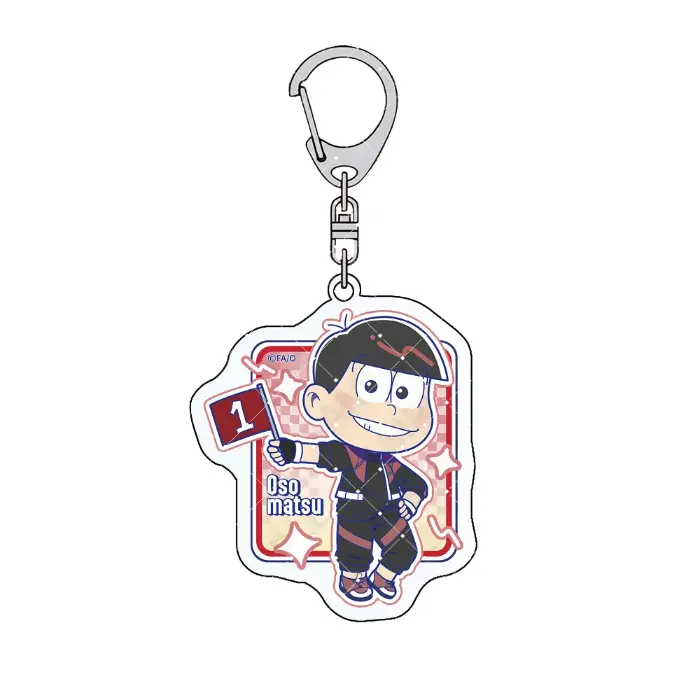 osomatsusan-osomatsu-matsuno-acrylic-key-var3-1789661334837-645 Osomatsu-san Osomatsu Matsuno Acrylic Keychain Racing Flag Chibi Anime Bag Charm Gift For Móc Treo Đeo Thoại, Standee, Móc Khoá In Theo Yêu Cầu, Chất Liệu Mica Dày 4mm, Kích Thước 5.5 Cm, Có In Test Mẫu