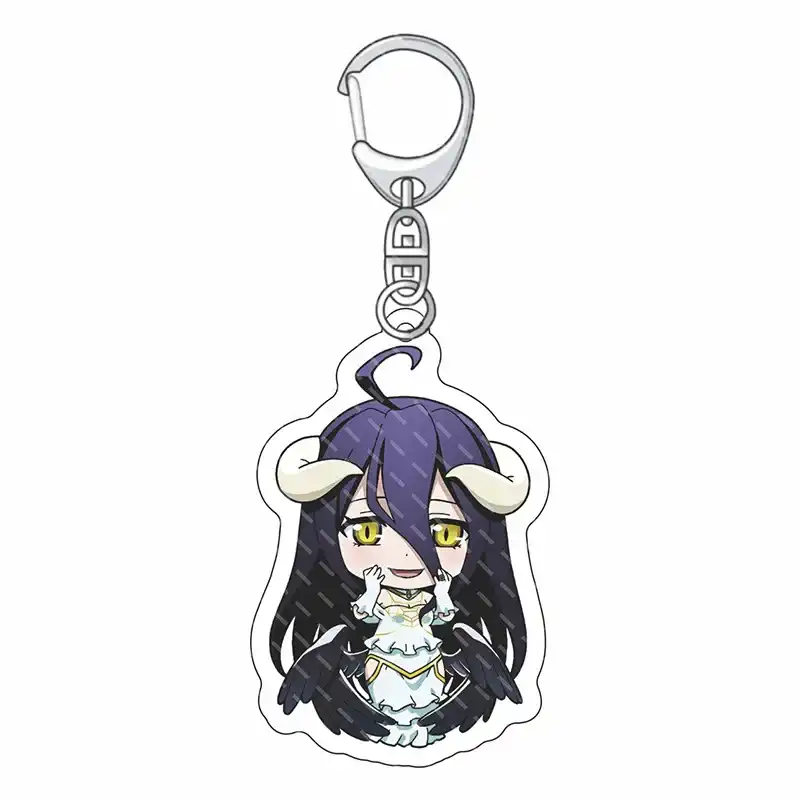 Overlord Acrylic Keychain Lovely Baby Gamer Charms Pendant Friends Gift Fans Fun Key Chain Móc Treo Đeo Thoại, Standee, Móc Khoá In Theo Yêu Cầu, Chất Liệu Mica Dày 4mm, Kích Thước 5.5 Cm, Có In Test Mẫu