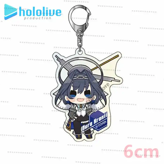 P10 Kawaii Anime Hololive Keychain Cartoon Acrylic Decorative Backpack Pendant Jewelry Gift Móc Treo Đeo Thoại, Standee, Móc Khoá In Theo Yêu Cầu, Chất Liệu Mica Dày 4mm, Kích Thước 5.5 Cm, Có In Test Mẫu