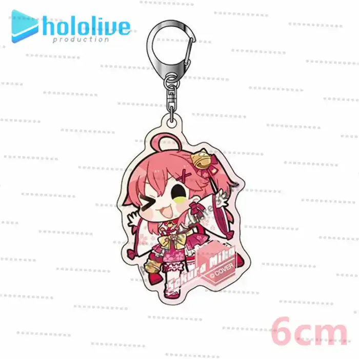 p10-kawaii-anime-hololive-keychain-carto-var5-1789456279472-809 P10 Kawaii Anime Hololive Keychain Cartoon Acrylic Decorative Backpack Pendant Jewelry Gift Móc Treo Đeo Thoại, Standee, Móc Khoá In Theo Yêu Cầu, Chất Liệu Mica Dày 4mm, Kích Thước 5.5 Cm, Có In Test Mẫu