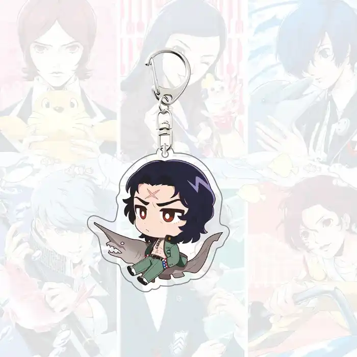Persona 30th Anniversary Limited Edition Acrylic Keychain Set - Sea Island Paradise Móc Treo Đeo Thoại, Standee, Móc Khoá In Theo Yêu Cầu, Chất Liệu Mica Dày 4mm, Kích Thước 5.5 Cm, Có In Test Mẫu