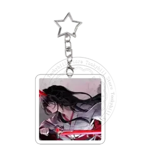 Pixel Daemons Of The Shadow Realm Acrylic Keychain Exquisite Anime Cartoon Cosplay Props Móc Treo Đeo Thoại, Standee, Móc Khoá In Theo Yêu Cầu, Chất Liệu Mica Dày 4mm, Kích Thước 5.5 Cm, Có In Test Mẫu
