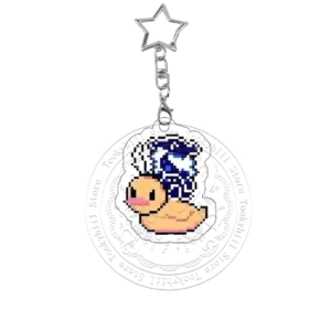 Pixel Deltarune Acrylic Keychain Bag Decor Accessories Sans Chara Keyring Frisk Pendant Móc Treo Đeo Thoại, Standee, Móc Khoá In Theo Yêu Cầu, Chất Liệu Mica Dày 4mm, Kích Thước 5.5 Cm, Có In Test Mẫu