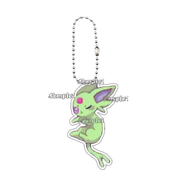 Pixel Kawaii Anime Eevee Sylveon Glaceon Q Version Figure Keychain Accessories Acrylic Charm Móc Treo Đeo Thoại, Standee, Móc Khoá In Theo Yêu Cầu, Chất Liệu Mica Dày 4mm, Kích Thước 5.5 Cm, Có In Test Mẫu