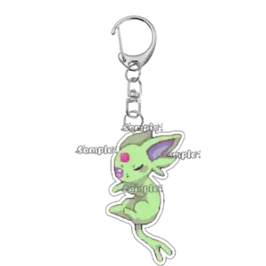 Pixel Kawaii Anime Eevee Sylveon Glaceon Q Version Figure Keychain Accessories Acrylic Charm Móc Treo Đeo Thoại, Standee, Móc Khoá In Theo Yêu Cầu, Chất Liệu Mica Dày 4mm, Kích Thước 5.5 Cm, Có In Test Mẫu