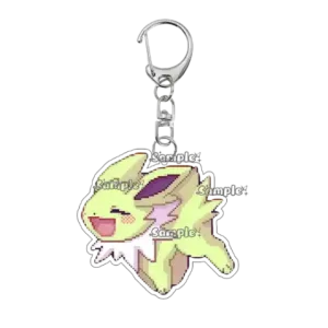 Pixel Kawaii Anime Eevee Sylveon Glaceon Q Version Figure Keychain Accessories Acrylic Charm Móc Treo Đeo Thoại, Standee, Móc Khoá In Theo Yêu Cầu, Chất Liệu Mica Dày 4mm, Kích Thước 5.5 Cm, Có In Test Mẫu