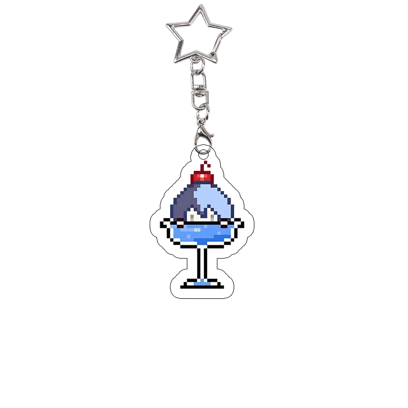 Pixel Project Sekai Acrylic Keychain Pjsk Bag Decoration Kawaii Accessories Anime Cartoon Móc Treo Đeo Thoại, Standee, Móc Khoá In Theo Yêu Cầu, Chất Liệu Mica Dày 4mm, Kích Thước 5.5 Cm, Có In Test Mẫu