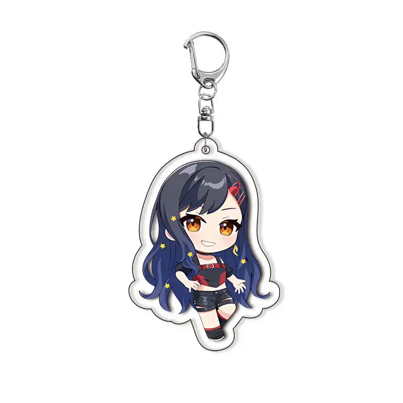 Pjsk Project Sekai Colorful Stage Character Keychain Acrylic Keyring Pendant Key Chain Bag Móc Treo Đeo Thoại, Standee, Móc Khoá In Theo Yêu Cầu, Chất Liệu Mica Dày 4mm, Kích Thước 5.5 Cm, Có In Test Mẫu