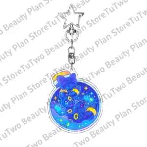 Pkm Anime Eevee Flareon Espeon Umbreon Acrylic Keychain Kawaii Cartoon Backpack Accessories Móc Treo Đeo Thoại, Standee, Móc Khoá In Theo Yêu Cầu, Chất Liệu Mica Dày 4mm, Kích Thước 5.5 Cm, Có In Test Mẫu
