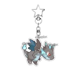 Pkm Anime Mega Charizard X Flareon Slugma Character Cartoon Acrylic Keychain Students Móc Treo Đeo Thoại, Standee, Móc Khoá In Theo Yêu Cầu, Chất Liệu Mica Dày 4mm, Kích Thước 5.5 Cm, Có In Test Mẫu