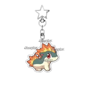 Pkm Anime Mega Charizard X Flareon Slugma Character Cartoon Acrylic Keychain Students Móc Treo Đeo Thoại, Standee, Móc Khoá In Theo Yêu Cầu, Chất Liệu Mica Dày 4mm, Kích Thước 5.5 Cm, Có In Test Mẫu