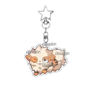 Pkm Anime Mega Charizard X Flareon Slugma Character Cartoon Acrylic Keychain Students Móc Treo Đeo Thoại, Standee, Móc Khoá In Theo Yêu Cầu, Chất Liệu Mica Dày 4mm, Kích Thước 5.5 Cm, Có In Test Mẫu