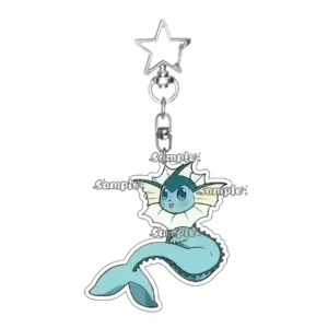 Pkm Umbreon Jolteon Glaceon Vaporeon Eevee Anime Cartoon Accessory Acrylic Keychain Backpack Móc Treo Đeo Thoại, Standee, Móc Khoá In Theo Yêu Cầu, Chất Liệu Mica Dày 4mm, Kích Thước 5.5 Cm, Có In Test Mẫu