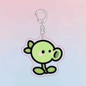 Plants Vs Zombies Acrylic Cute Keychain Game Related Products Girls Gift Key Chain Bag Charms Móc Treo Đeo Thoại, Standee, Móc Khoá In Theo Yêu Cầu, Chất Liệu Mica Dày 4mm, Kích Thước 5.5 Cm, Có In Test Mẫu