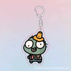 Plants Vs Zombies Acrylic Cute Keychain Game Related Products Girls Gift Key Chain Bag Charms Móc Treo Đeo Thoại, Standee, Móc Khoá In Theo Yêu Cầu, Chất Liệu Mica Dày 4mm, Kích Thước 5.5 Cm, Có In Test Mẫu