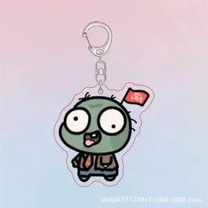 Plants Vs Zombies Acrylic Cute Keychain Game Related Products Girls Gift Key Chain Bag Charms Móc Treo Đeo Thoại, Standee, Móc Khoá In Theo Yêu Cầu, Chất Liệu Mica Dày 4mm, Kích Thước 5.5 Cm, Có In Test Mẫu