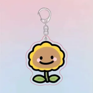 Plants Vs Zombies Acrylic Cute Keychain Game Related Products Girls Gift Key Chain Bag Charms Móc Treo Đeo Thoại, Standee, Móc Khoá In Theo Yêu Cầu, Chất Liệu Mica Dày 4mm, Kích Thước 5.5 Cm, Có In Test Mẫu