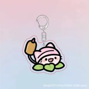 Plants Vs Zombies Acrylic Cute Keychain Game Related Products Girls Gift Key Chain Bag Charms Móc Treo Đeo Thoại, Standee, Móc Khoá In Theo Yêu Cầu, Chất Liệu Mica Dày 4mm, Kích Thước 5.5 Cm, Có In Test Mẫu