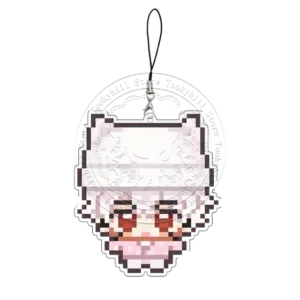 Plave Acrylic Keychain Cartoon Pixel Characters Exquisite Student Package Decoration Acg Móc Treo Đeo Thoại, Standee, Móc Khoá In Theo Yêu Cầu, Chất Liệu Mica Dày 4mm, Kích Thước 5.5 Cm, Có In Test Mẫu