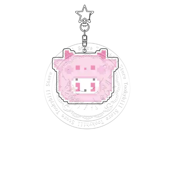 Plave Pixels Keychain Acrylic Student Virtual Singer Idol Backpack Decorate Keyring Nam Yejun Móc Treo Đeo Thoại, Standee, Móc Khoá In Theo Yêu Cầu, Chất Liệu Mica Dày 4mm, Kích Thước 5.5 Cm, Có In Test Mẫu