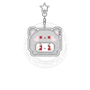 Plave Pixels Keychain Acrylic Student Virtual Singer Idol Backpack Decorate Keyring Nam Yejun Móc Treo Đeo Thoại, Standee, Móc Khoá In Theo Yêu Cầu, Chất Liệu Mica Dày 4mm, Kích Thước 5.5 Cm, Có In Test Mẫu