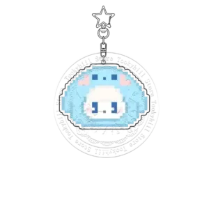 Plave Pixels Keychain Acrylic Student Virtual Singer Idol Backpack Decorate Keyring Nam Yejun Móc Treo Đeo Thoại, Standee, Móc Khoá In Theo Yêu Cầu, Chất Liệu Mica Dày 4mm, Kích Thước 5.5 Cm, Có In Test Mẫu
