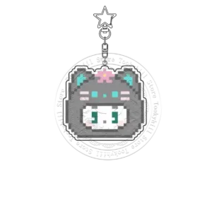 Plave Pixels Keychain Acrylic Student Virtual Singer Idol Backpack Decorate Keyring Nam Yejun Móc Treo Đeo Thoại, Standee, Móc Khoá In Theo Yêu Cầu, Chất Liệu Mica Dày 4mm, Kích Thước 5.5 Cm, Có In Test Mẫu