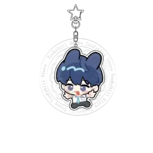 Plave Pixels Keychain Acrylic Student Virtual Singer Idol Backpack Decorate Keyring Nam Yejun Móc Treo Đeo Thoại, Standee, Móc Khoá In Theo Yêu Cầu, Chất Liệu Mica Dày 4mm, Kích Thước 5.5 Cm, Có In Test Mẫu